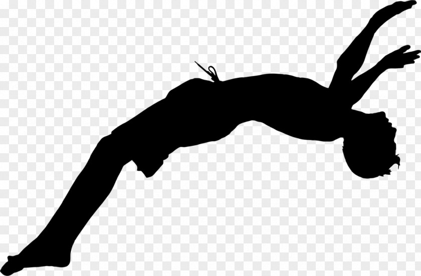 Blackandwhite Athletic Dance Move Joint Font Silhouette Clip Art PNG