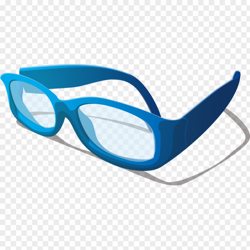 Blue Sunglasses Goggles Watch PNG