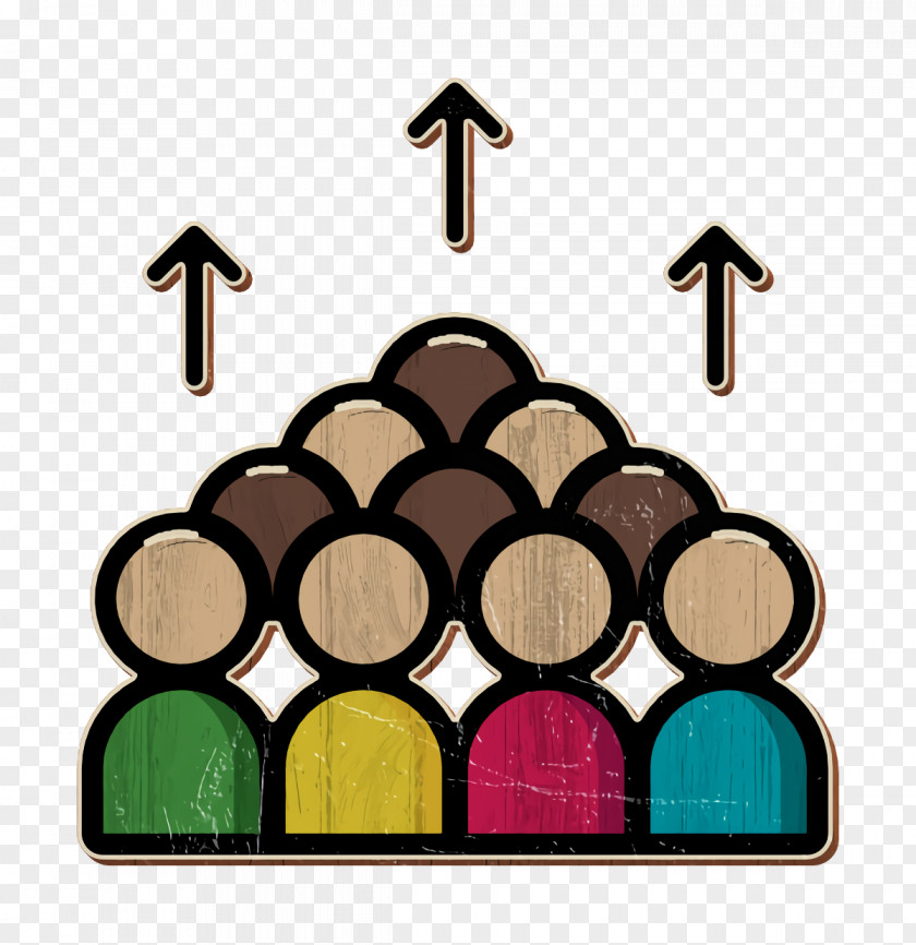 Demographics Icon Economical Growth Population PNG