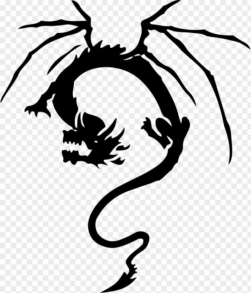 Dragon Sleeve Tattoo Black-and-gray Chinese PNG