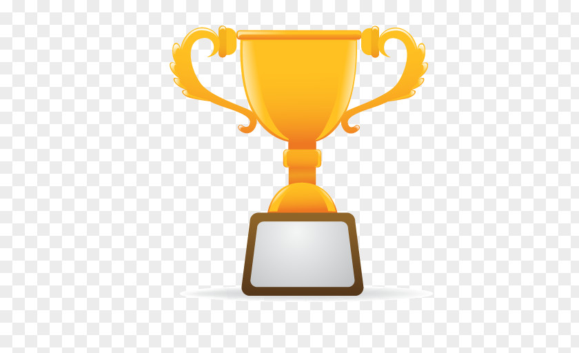 Gold Trophy Icon PNG