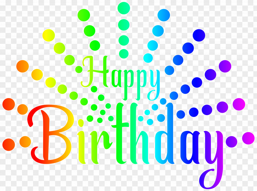 Colorful Happy Birthday To You Royalty-free Clip Art PNG