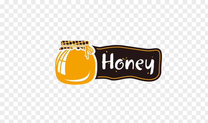Honey Poster Flag Banner Logo PNG