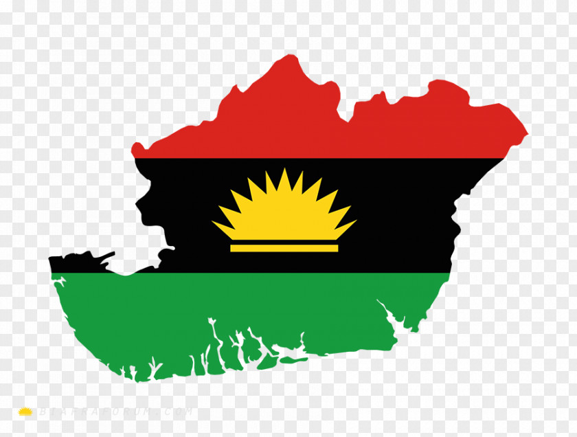 Indigenous People Of Biafra Nigerian Civil War Flag PNG