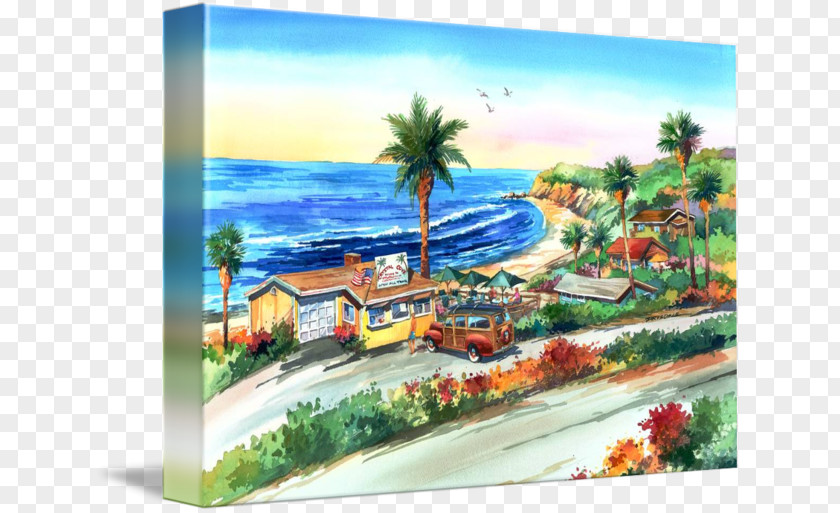 Painting Watercolor Gallery Wrap Acrylic Paint PNG