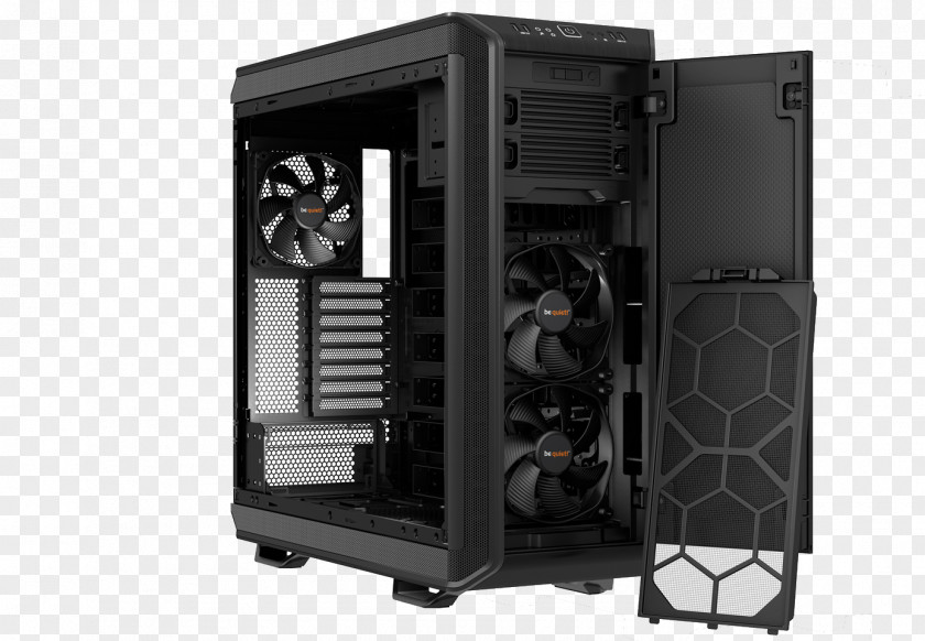 Quiet Looking Computer Cases & Housings Power Supply Unit MicroATX Be Quiet! Dark Base Pro 900 PNG