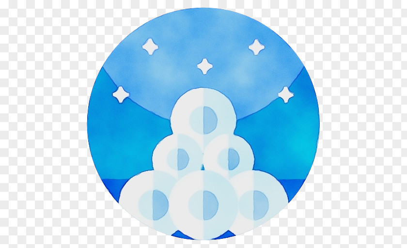 Symbol Electric Blue Aqua Cloud Sky Circle PNG