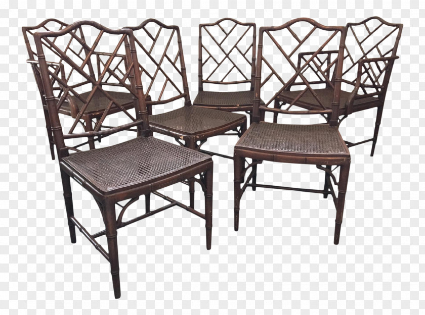 Table Chair Dining Room Furniture Wicker PNG
