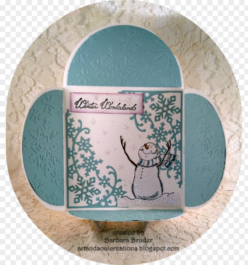Winner Stamp Porcelain Turquoise PNG