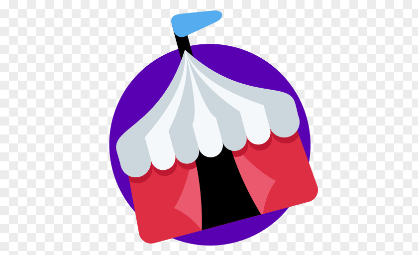 Carnival Tent Circus Clown Emoji Text Messaging PNG