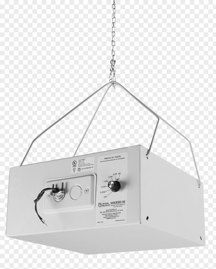 Dual Cone And Polar Wiring Diagram Sound Masking Loudspeaker Atlas M1000 PNG