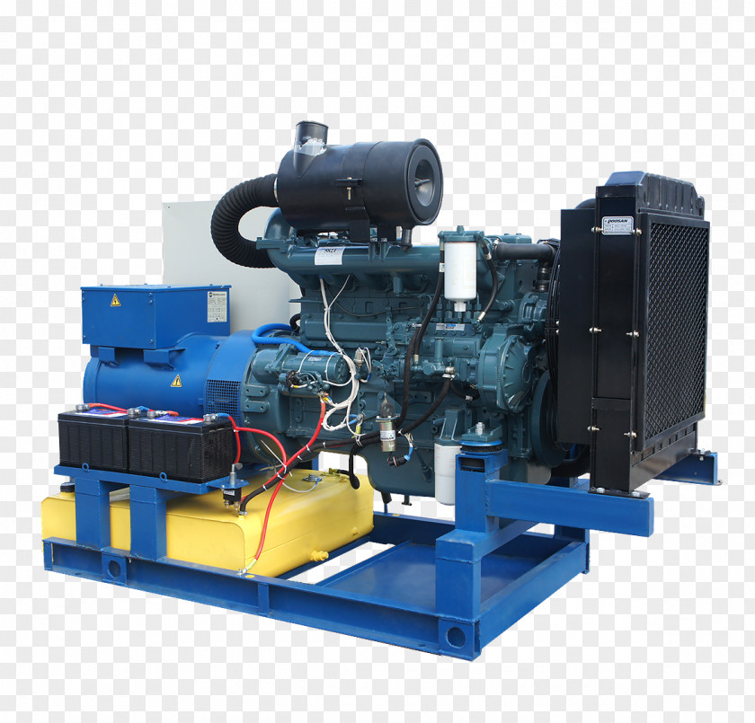 Engine Electric Generator Diesel Alternator PNG