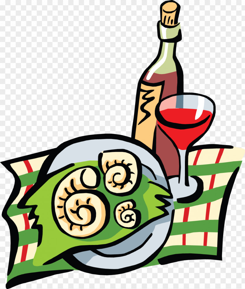 Junk Food Wine Glass Dinner Cocktail Clip Art PNG