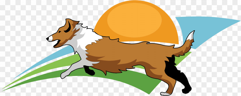 Paw Collie School Cartoon PNG