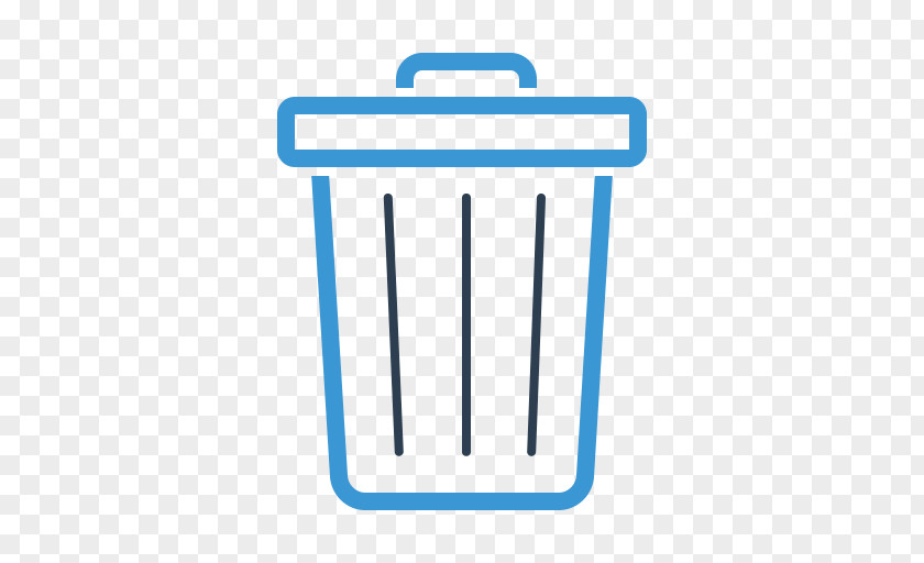 Rubbish Bins & Waste Paper Baskets Icon Design PNG