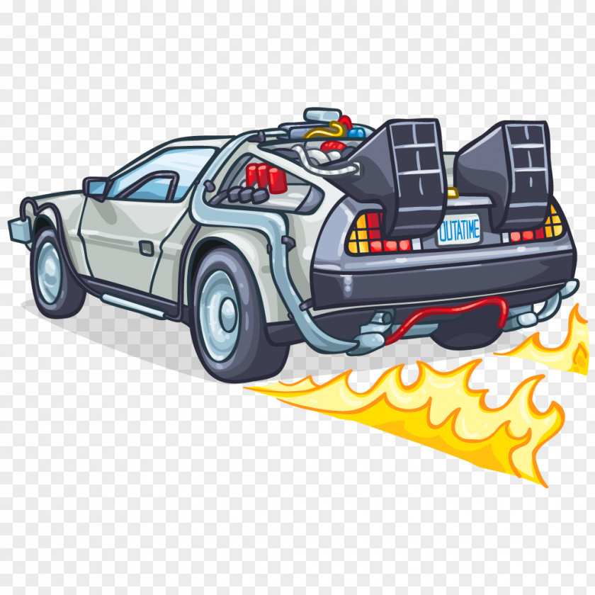 Spots Car T-shirt Sticker DeLorean Motor Company Decal PNG