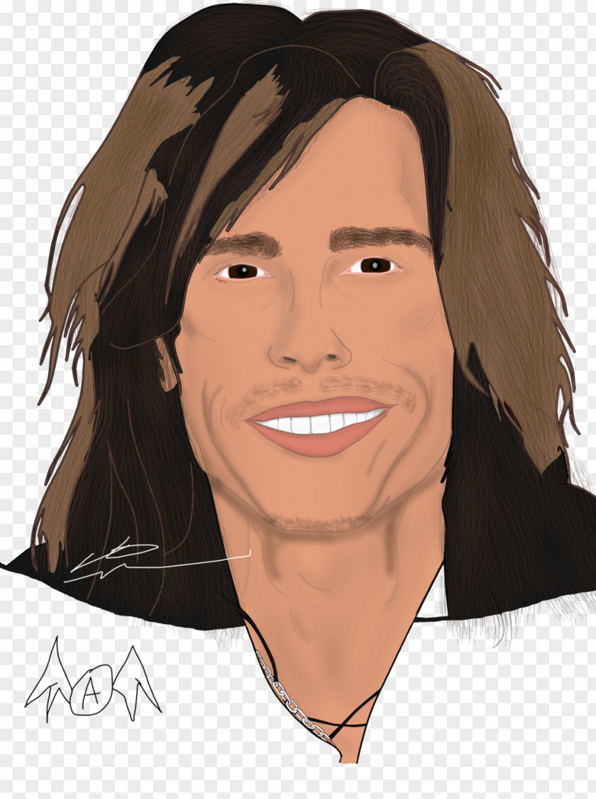 Aerosmith Art Nose Cheek Chin PNG