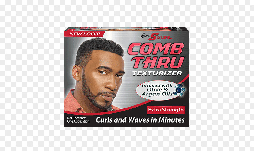 Beard Comb Luster's S-Curl No Drip Curl Activator Moisturizer SCurl Texturizer Hair Styling Products PNG
