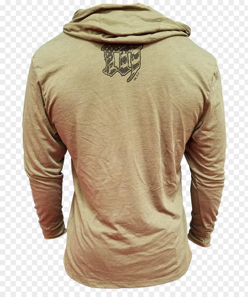 Green Back Hoodie Beige Neck PNG