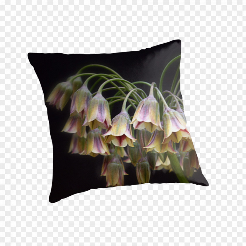 Pillow Throw Pillows Cushion Flower Purple PNG