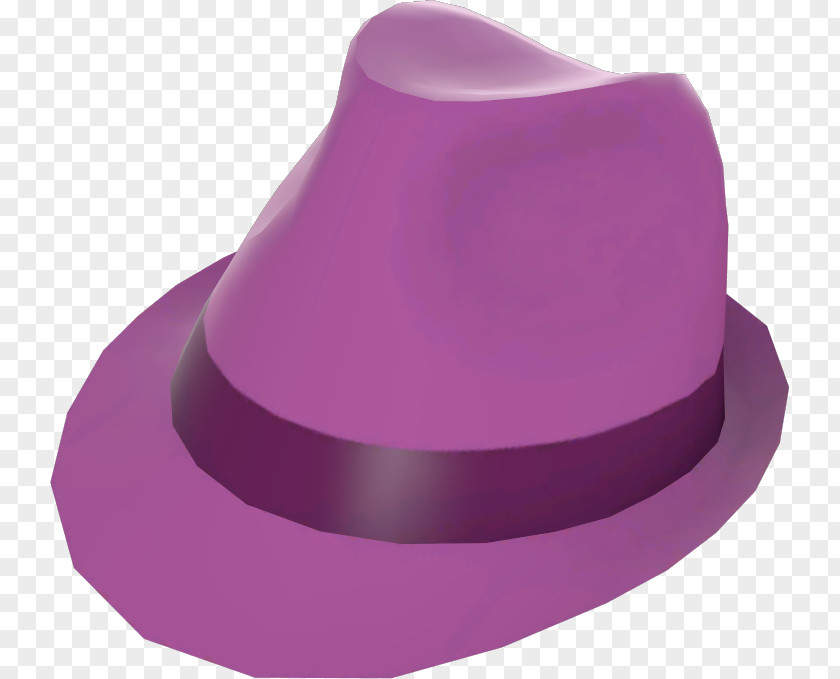 Purple Fedora PNG