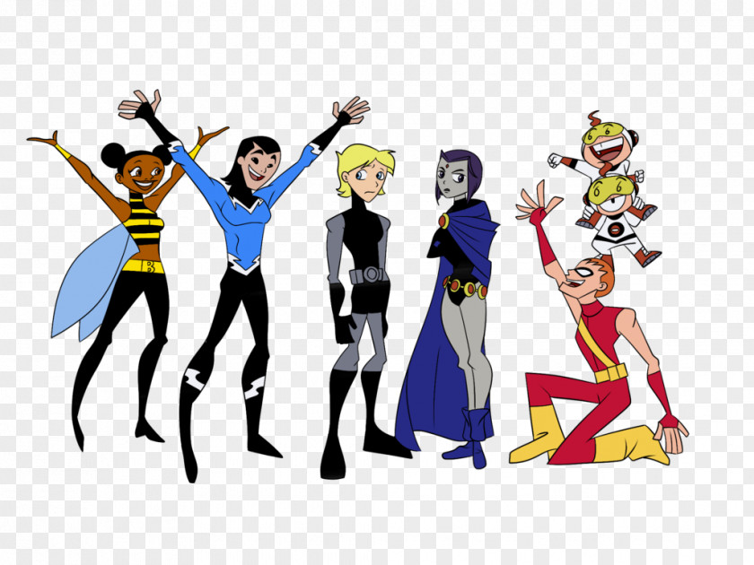 Robin Teen Titans Clip Art Illustration Superhero Costume Human Behavior PNG