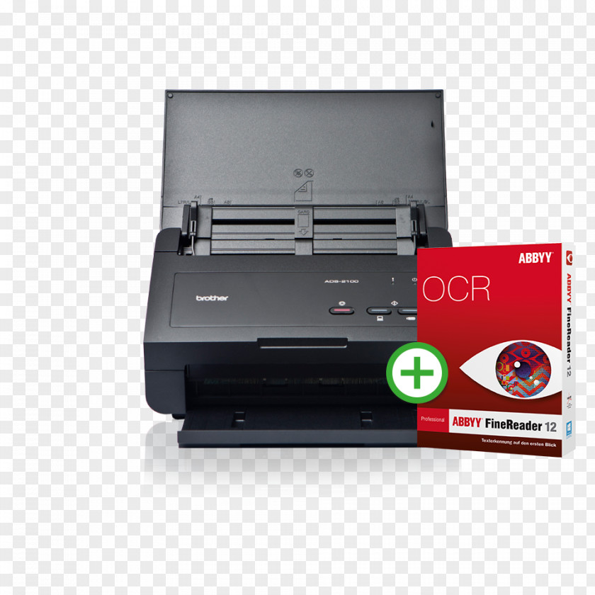 600 Dpi X DpiDocument ScannerPrinter Paper Image Scanner Brother ADS-2100e ADF 600DPI A4 Black Accessories ADS-2400N PNG