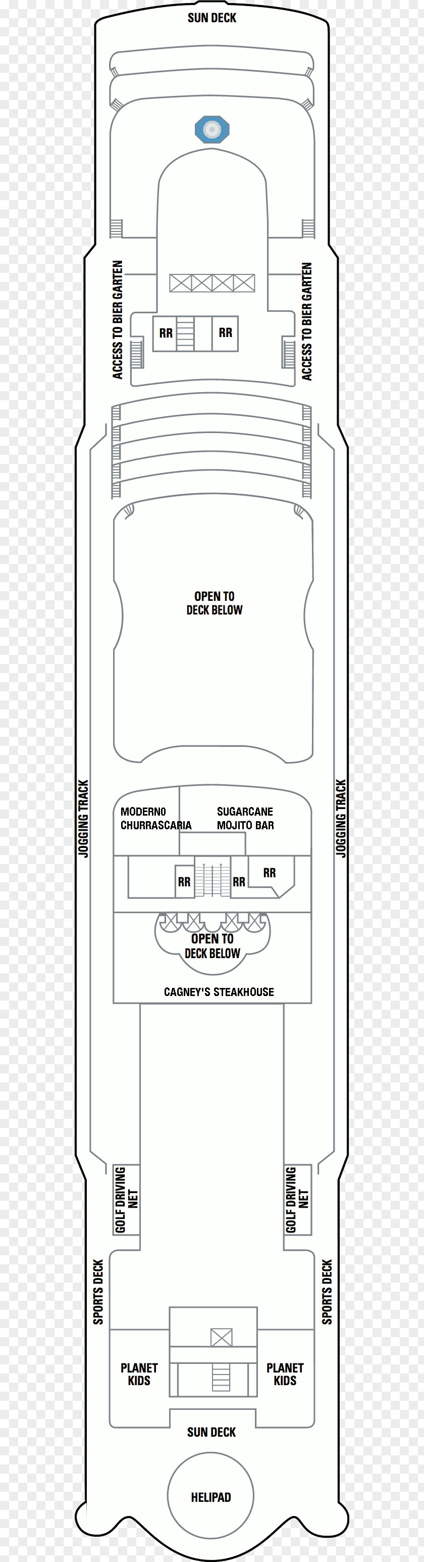Ship Deck Floor Plan Cruise Celebrity Silhouette PNG