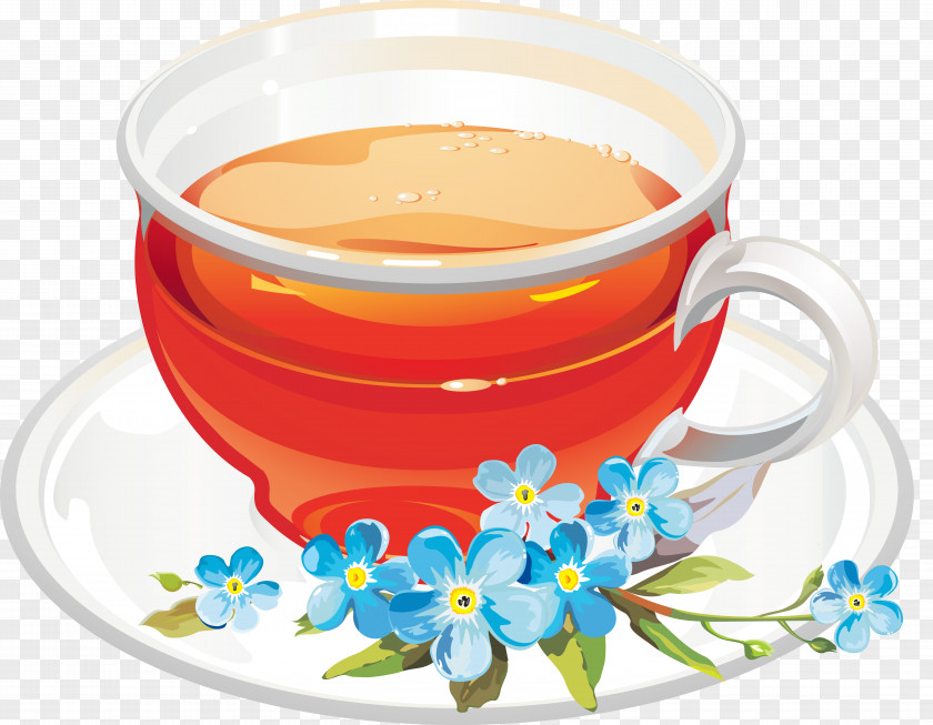 Tea Cup Flowering Green Coffee Earl Grey PNG