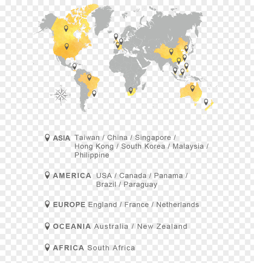 World Map Clip Art Sticker Illustration PNG