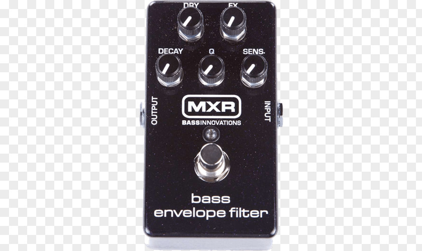 Bass Guitar Auto-wah Dunlop MXR Envelope Filter M82 Effects Processors & Pedals Wah-wah Pedal PNG