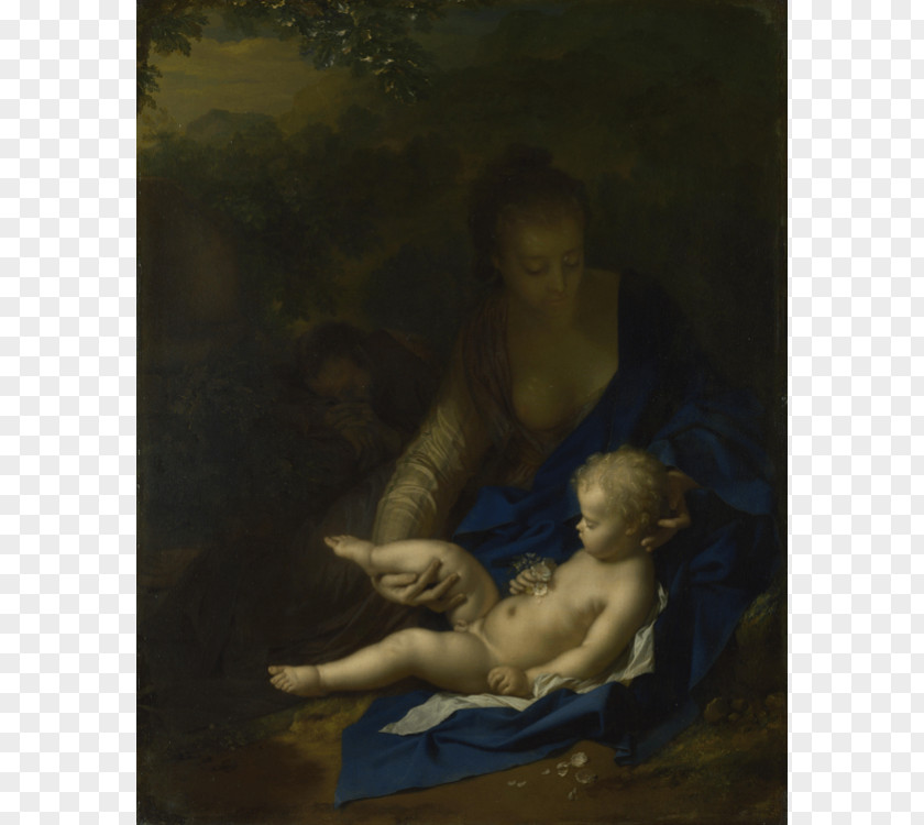 Child Rest On The Flight Into Egypt Stock Photography Portrait PNG