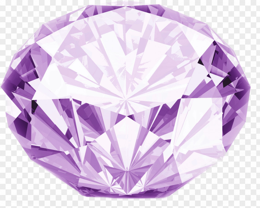 Purple Diamond Image PNG