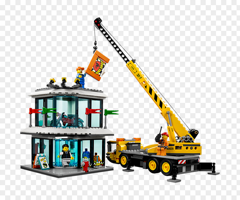 Toy Lego City LEGO 60026 Town Square Minifigure Creator PNG