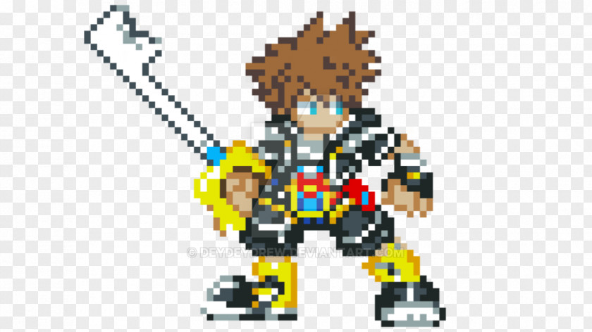 8 Bit Heart Kingdom Hearts HD 2.8 Final Chapter Prologue Sora Andrew Louis Technology PNG