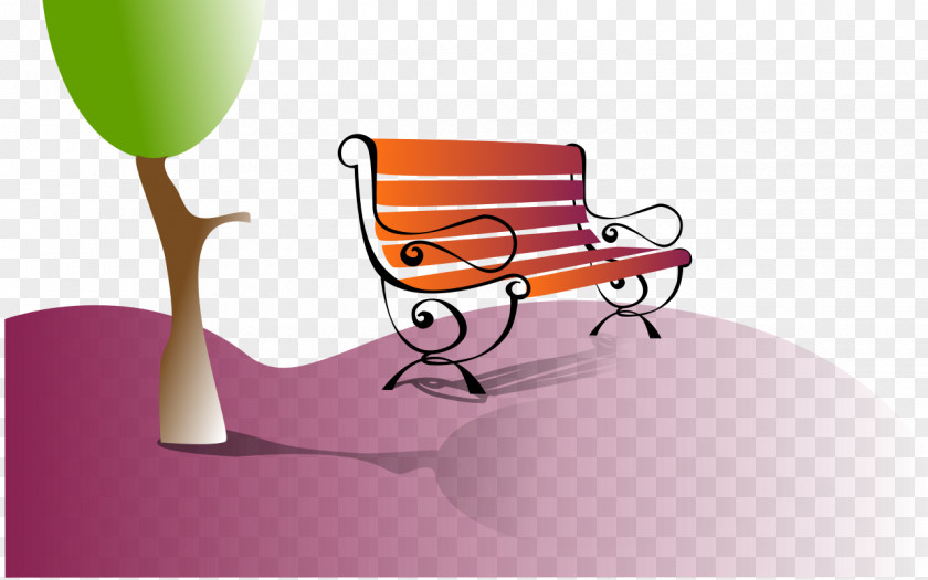 Arboles Bench Clip Art PNG