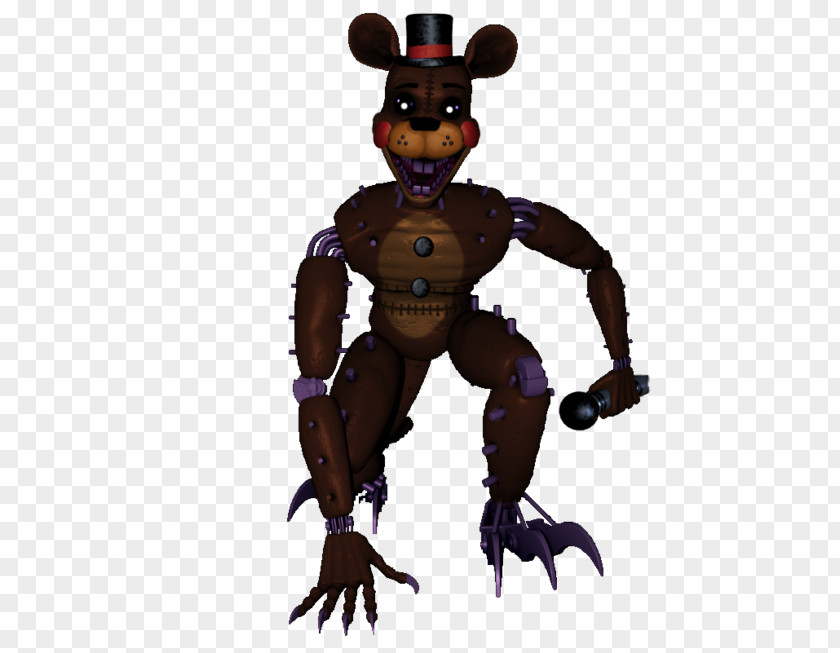 Cutout Five Nights At Freddy's: Sister Location Freddy's 3 Monster PNG