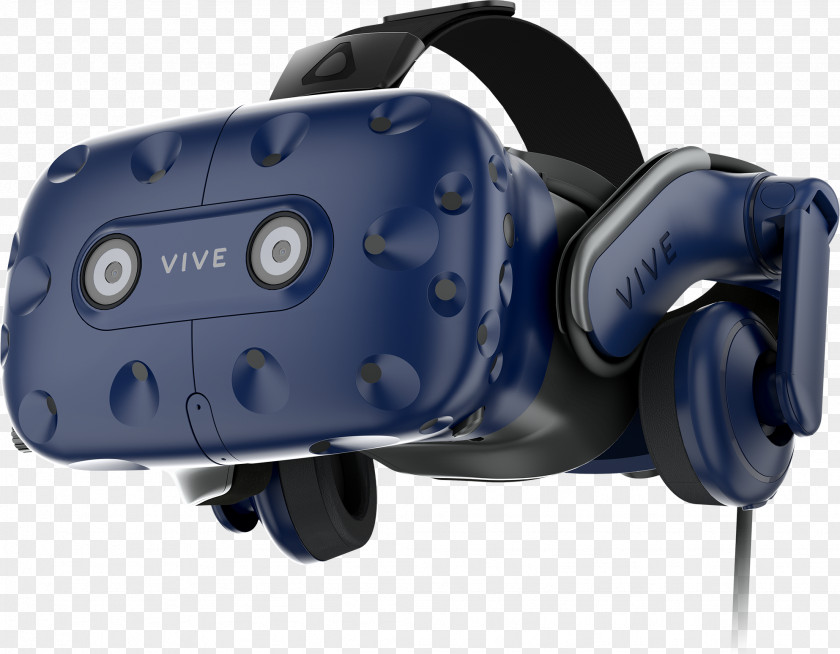 HTC Vive Pro HMD Head-mounted Display Virtual Reality Headset PNG