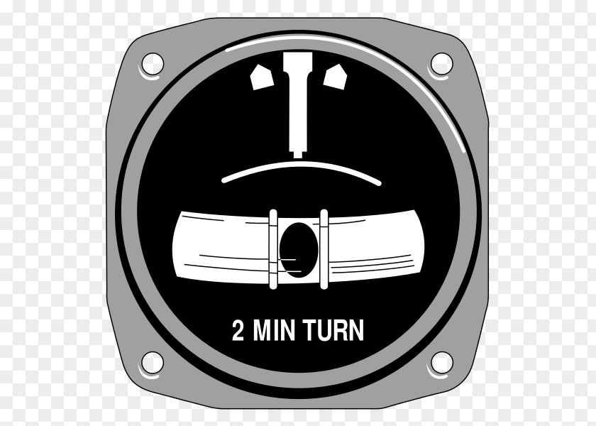 Indicator Airplane Aircraft Flight Instruments Turn And Slip PNG