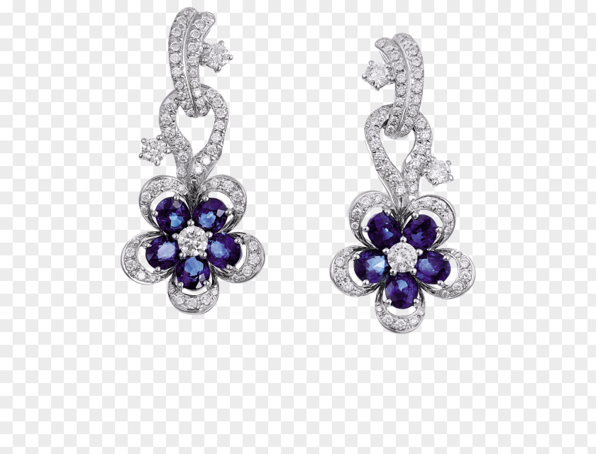 Jewellery Earring Body Sapphire Bling-bling PNG