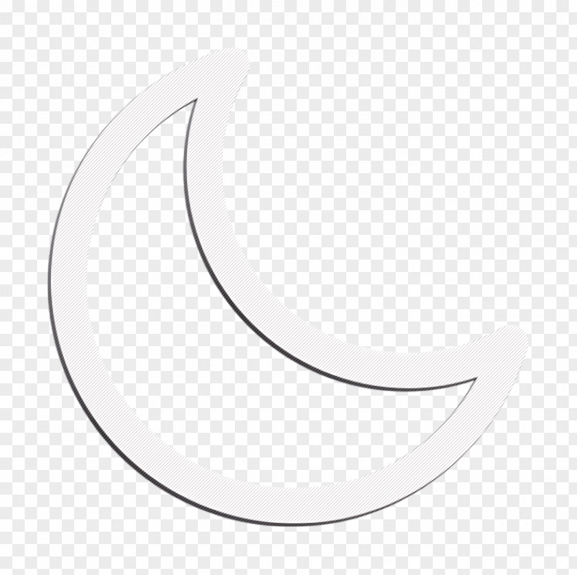 Minimal Universal Theme Icon Sleep Mode Night PNG