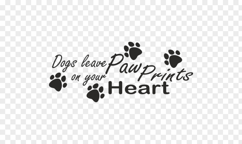 Dog Paw Puppy Pet Heart PNG