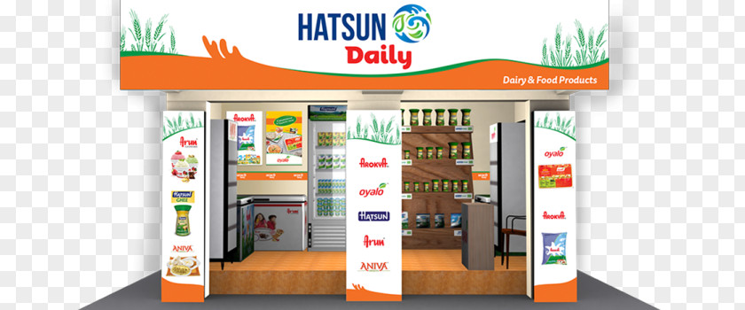 Electronic Visual Display Hatsun Agro Products Milk Ice Cream Retail PNG