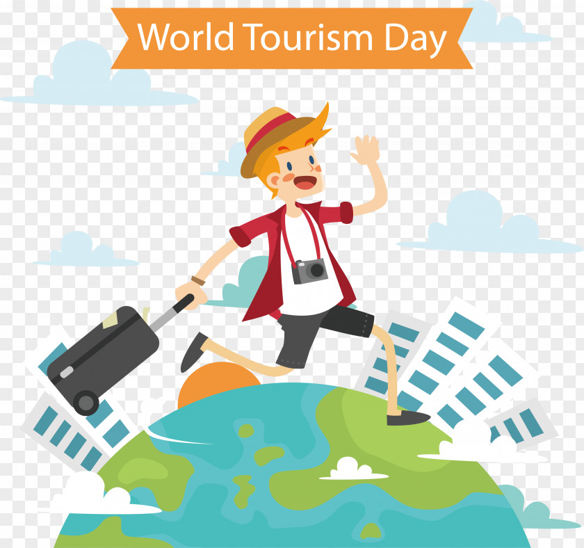 Global Travel Poster World Tourism Day Package Tour Organization PNG