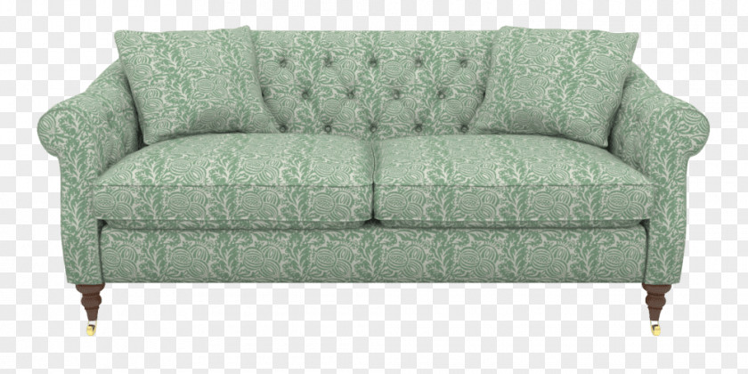 Green Cloth Couch Sofa Bed Table Slipcover Furniture PNG
