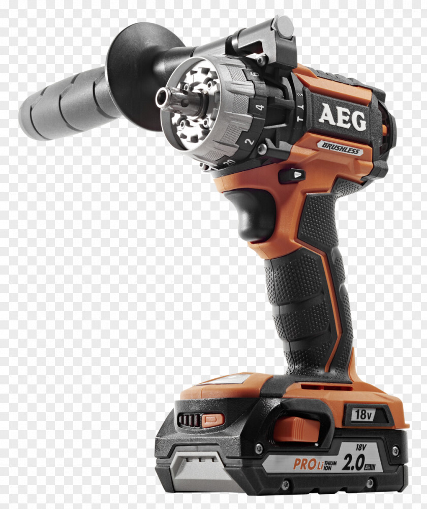 Hammer Drill Impact Driver Cordless AEG BSB 18 Brushless Hammerdrill PNG