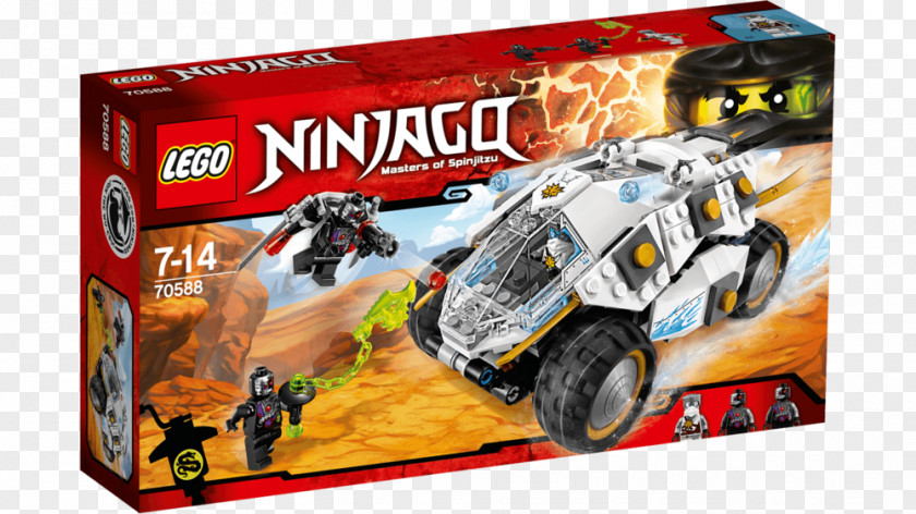 Toy Amazon.com Lego Ninjago LEGO 70588 NINJAGO Titanium Ninja Tumbler The PNG