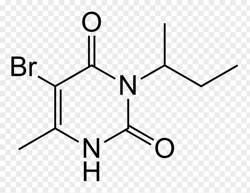 Bromacil Uracil Chemical Compound RNA Structure PNG