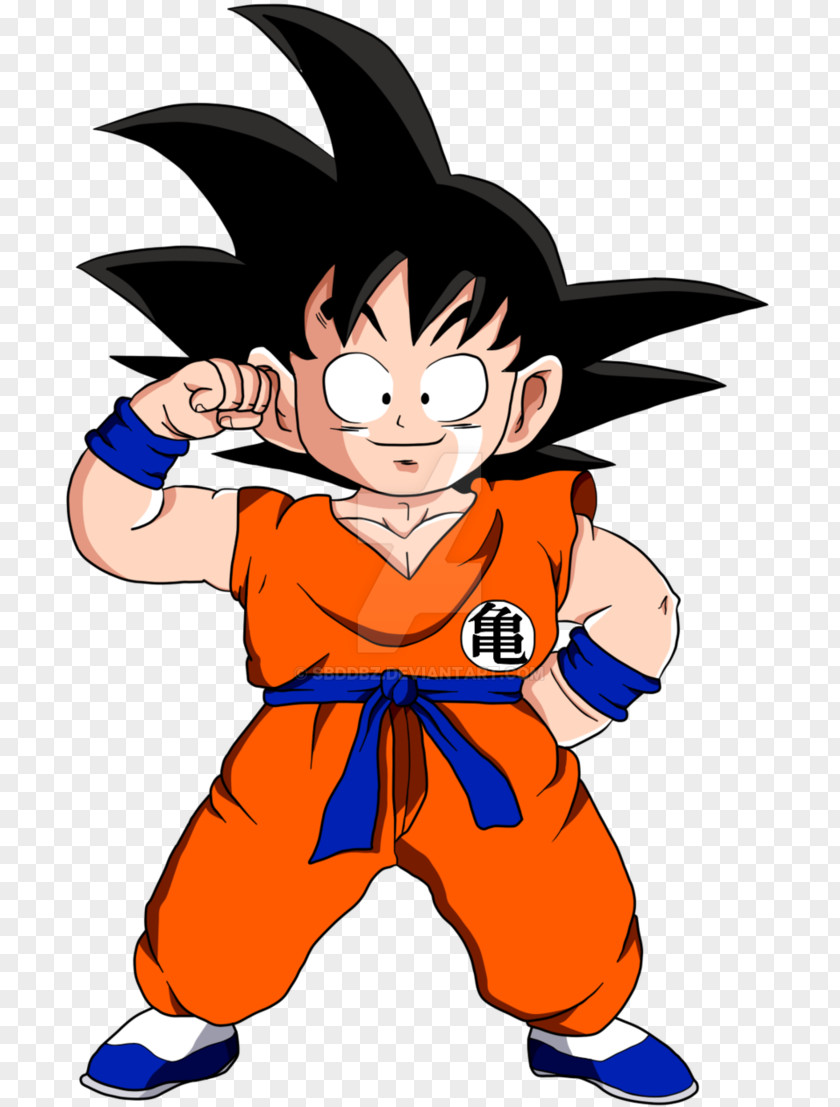 Cartoon Papaya Goku Chi-Chi Gohan Dragon Ball Saiyan PNG