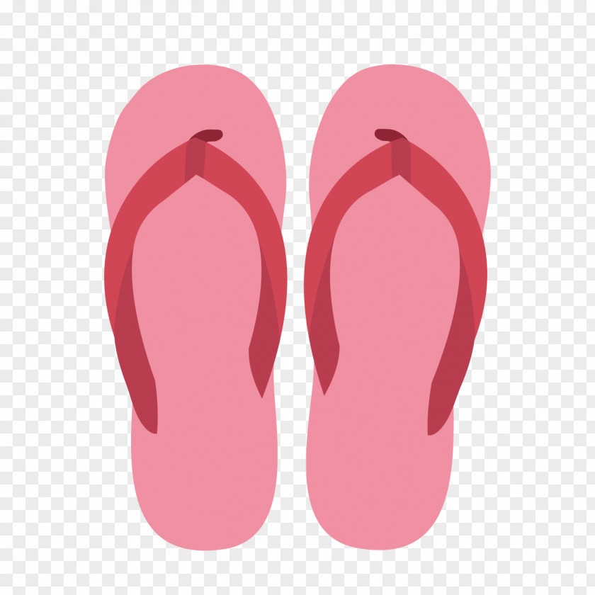 Design Flip-flops Mouth Pink M Shoe PNG